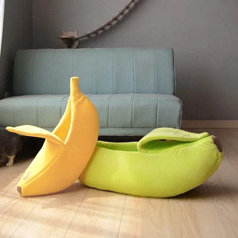 Panier Chat Original - "Banana Cat Bed"