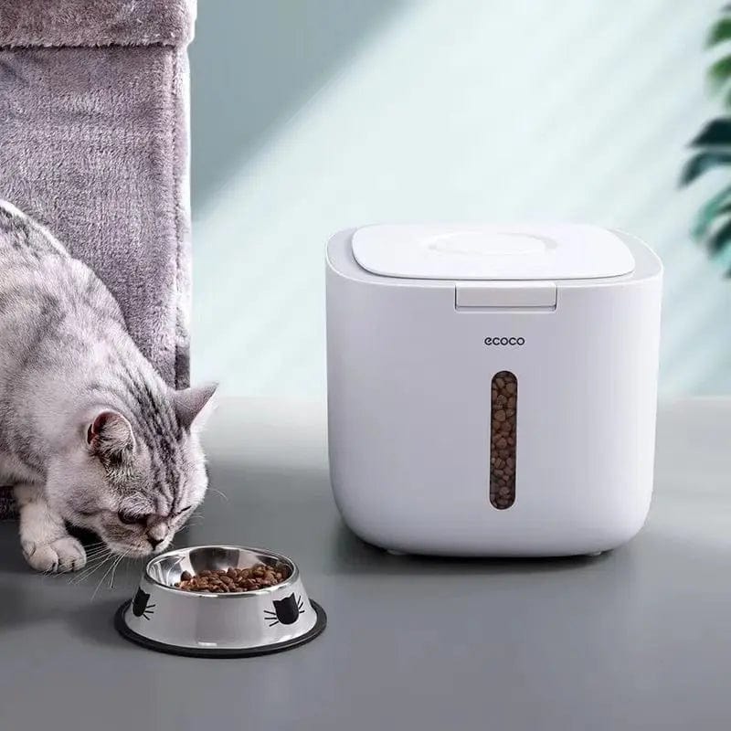 Boîte à croquettes 5L pour Chat "Purrfect Storage"| HopMyCat