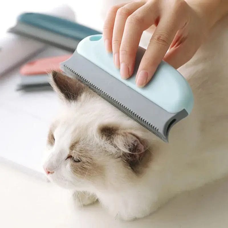 Brosse Chat Poil Long en Silicone Innovante | HopMyCat