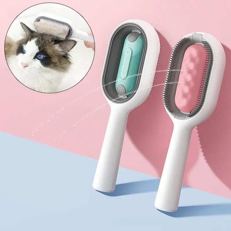 Brosse pour chat avec réservoir d'eau - Luxe Pets | HopMyCat