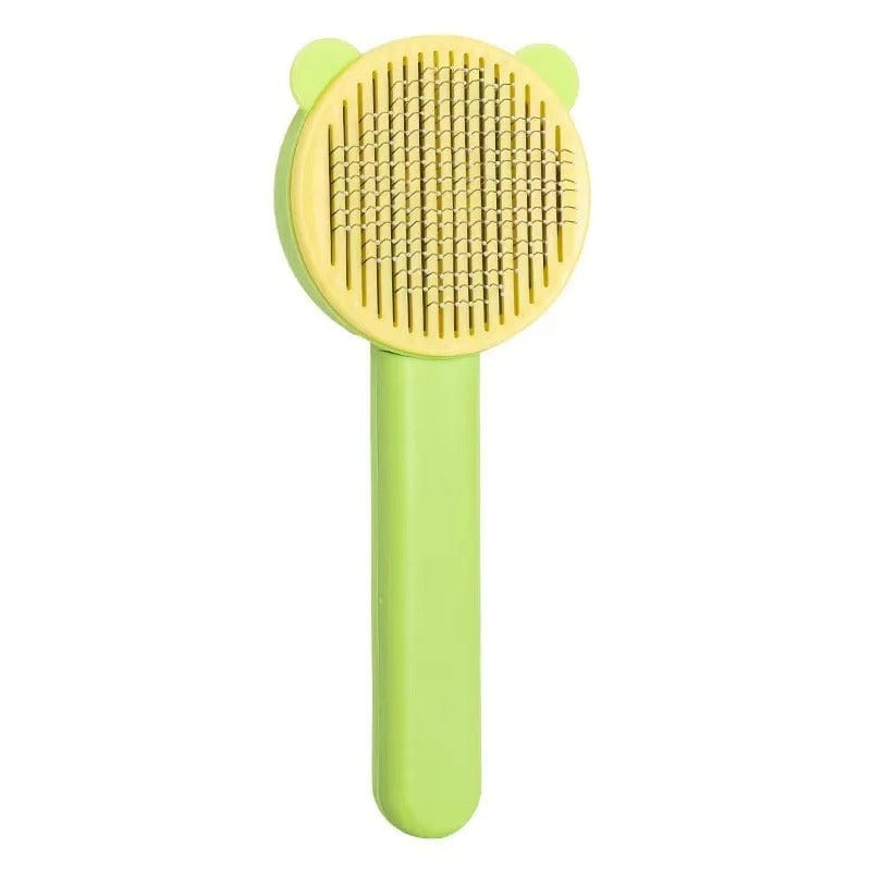 Brosse pour Chat | HopMyCat Jaune