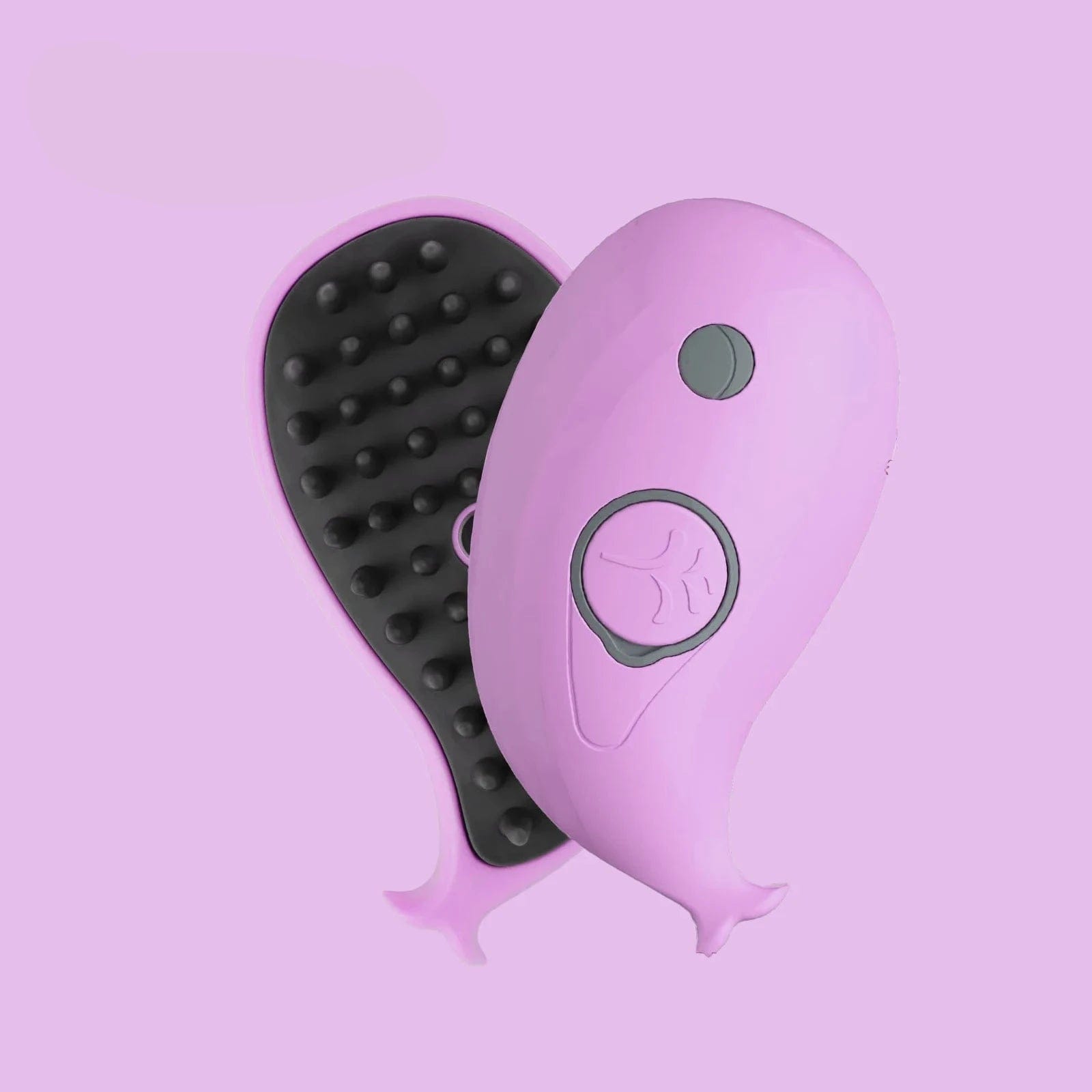 Brosse Vapeur Chat Dolphin | HopMyCat Mauve