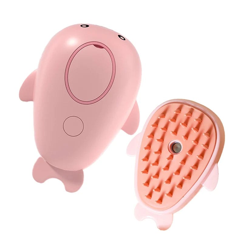 Brosse Vapeur Chat Dolphin | HopMyCat Rose