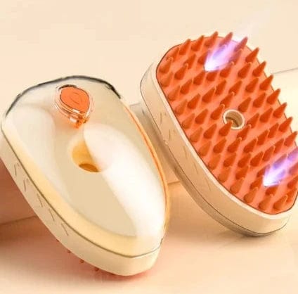 Brosse Vapeur Chat Orange | HopMyCat