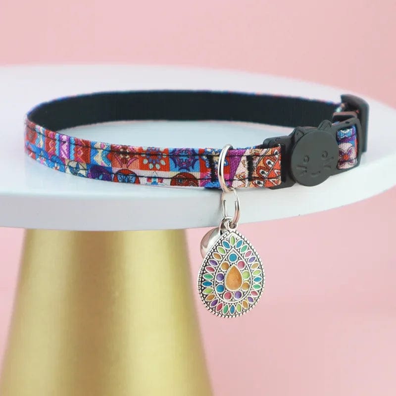 Collier pour Chat Bijou | HopMyCat Multicolore