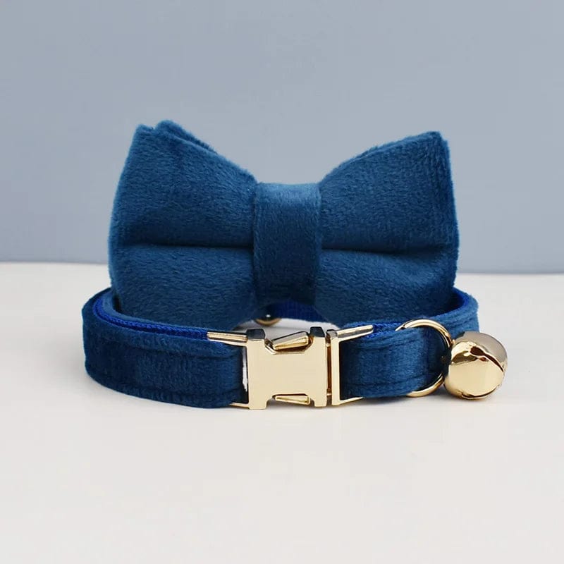 Collier pour Chat - Collection Bleue | HopMyCat E / M 20-32cm