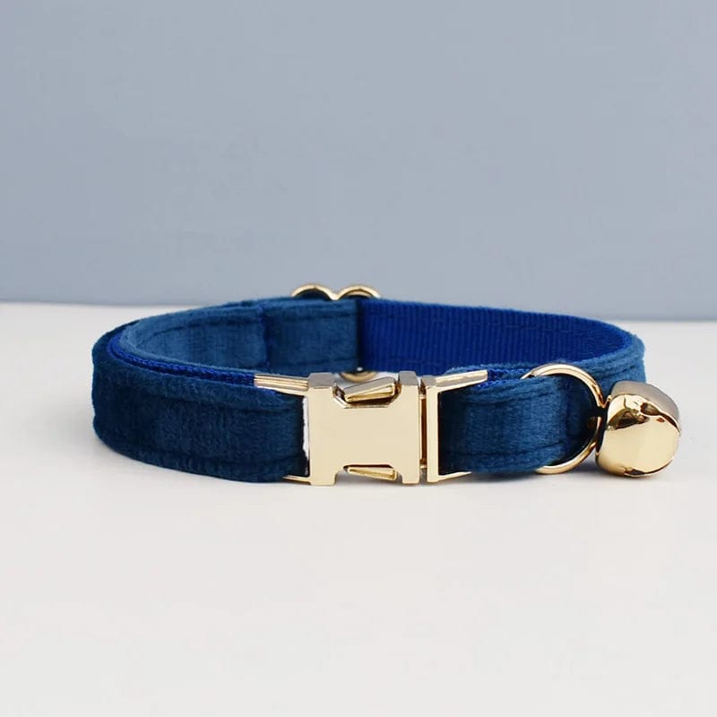 Collier pour Chat - Collection Bleue | HopMyCat H / M 20-32cm