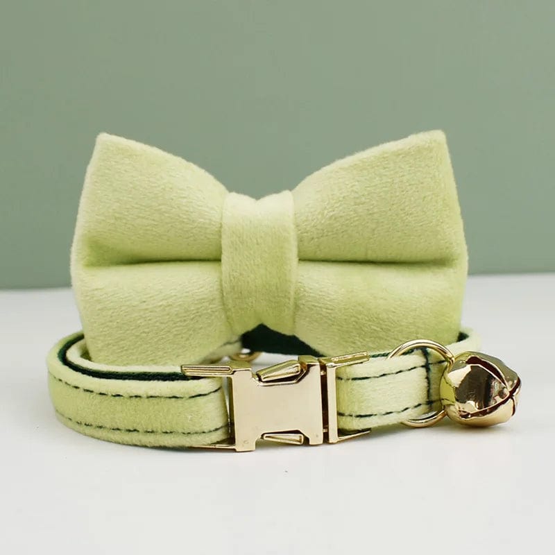 Collier pour Chat - Edition Vert | HopMyCat C / M 20-32cm