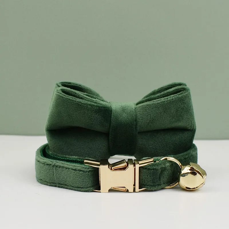 Collier pour Chat - Edition Vert | HopMyCat E / M 20-32cm