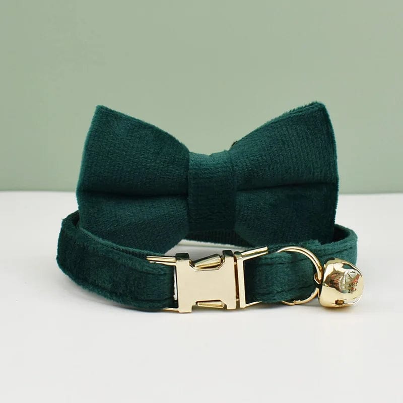 Collier pour Chat - Edition Vert | HopMyCat G / M 20-32cm