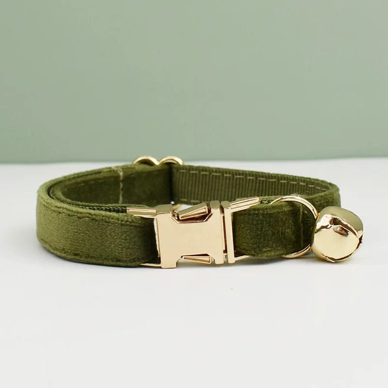 Collier pour Chat - Edition Vert | HopMyCat I / S 16-26cm