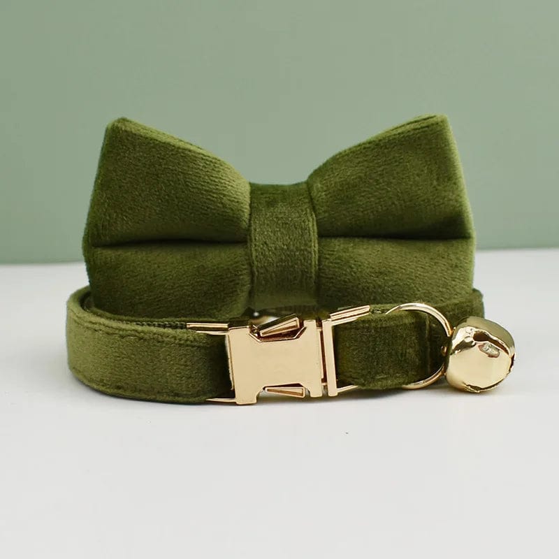 Collier pour Chat - Edition Vert | HopMyCat K / M 20-32cm