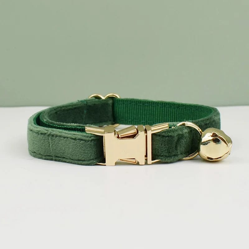 Collier pour Chat - Edition Vert | HopMyCat L / M 20-32cm