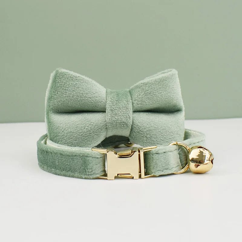 Collier pour Chat - Edition Vert | HopMyCat M / M 20-32cm