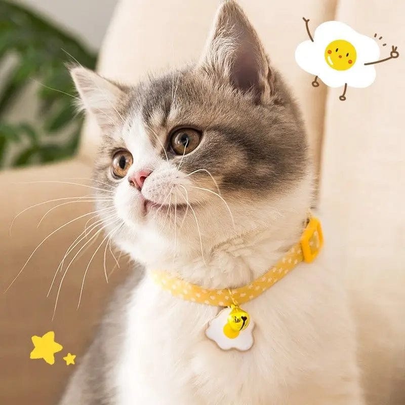 Collier réglable avec clochette pour chaton | HopMyCat