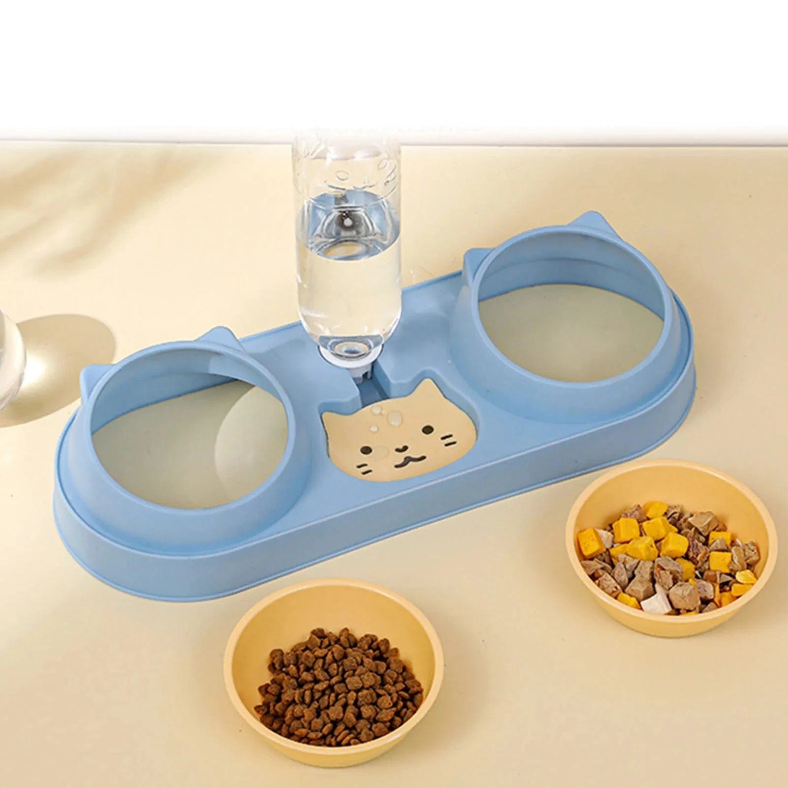 Gamelle pour Chat 3-en-1 "Choupy" | HopMyCat