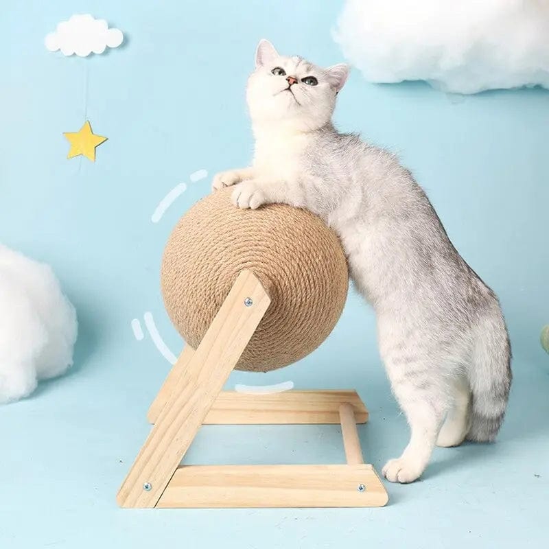 Griffoir pour chat en forme de boule | HopMyCat