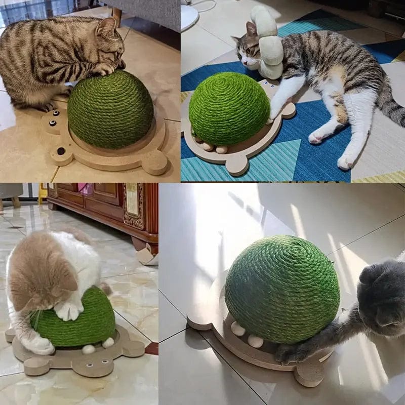 Griffoir pour Chat "Turtle" en sisal | HopMyCat