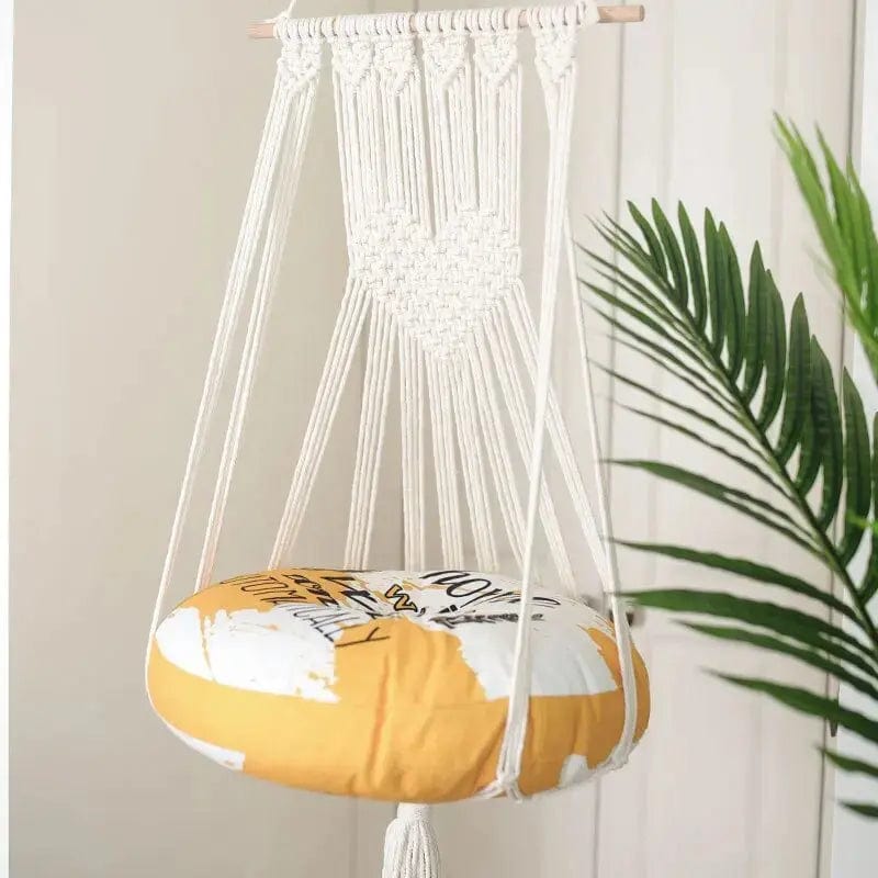 Hamac pour Chat en Macramé | HopMyCat