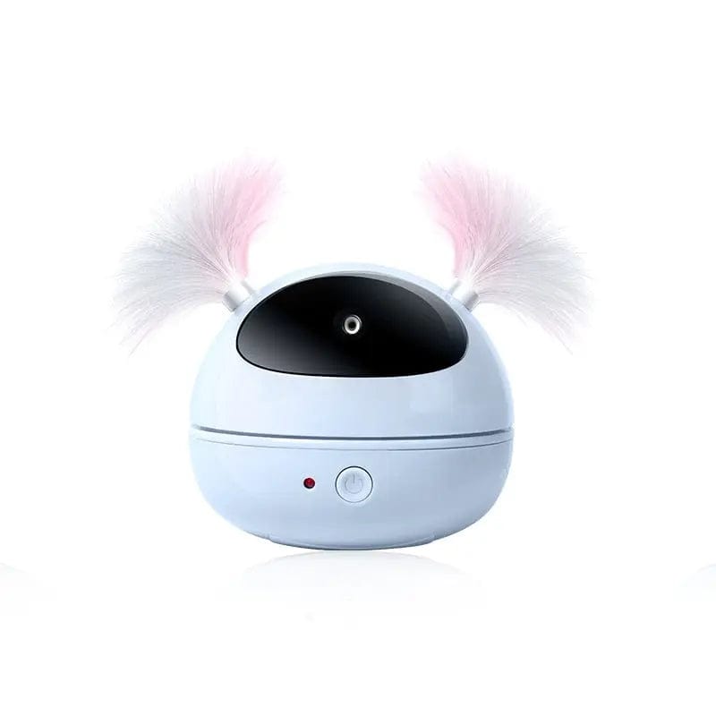 Jouet pour chat 2 en 1 avec laser et plumes | HopMyCat