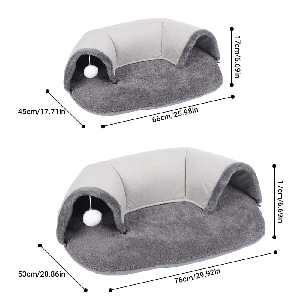 Jouet pour Chat - Tunnel&Bed | HopMyCat