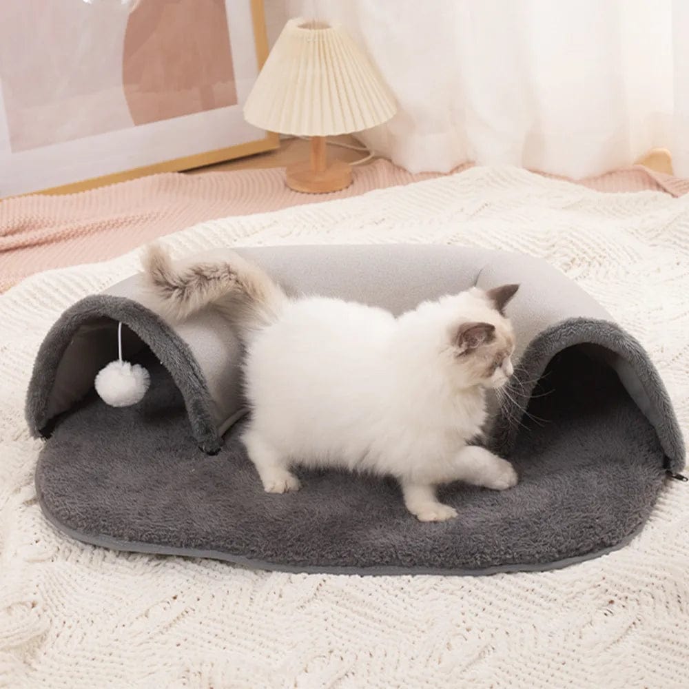 Jouet pour Chat - Tunnel&Bed | HopMyCat