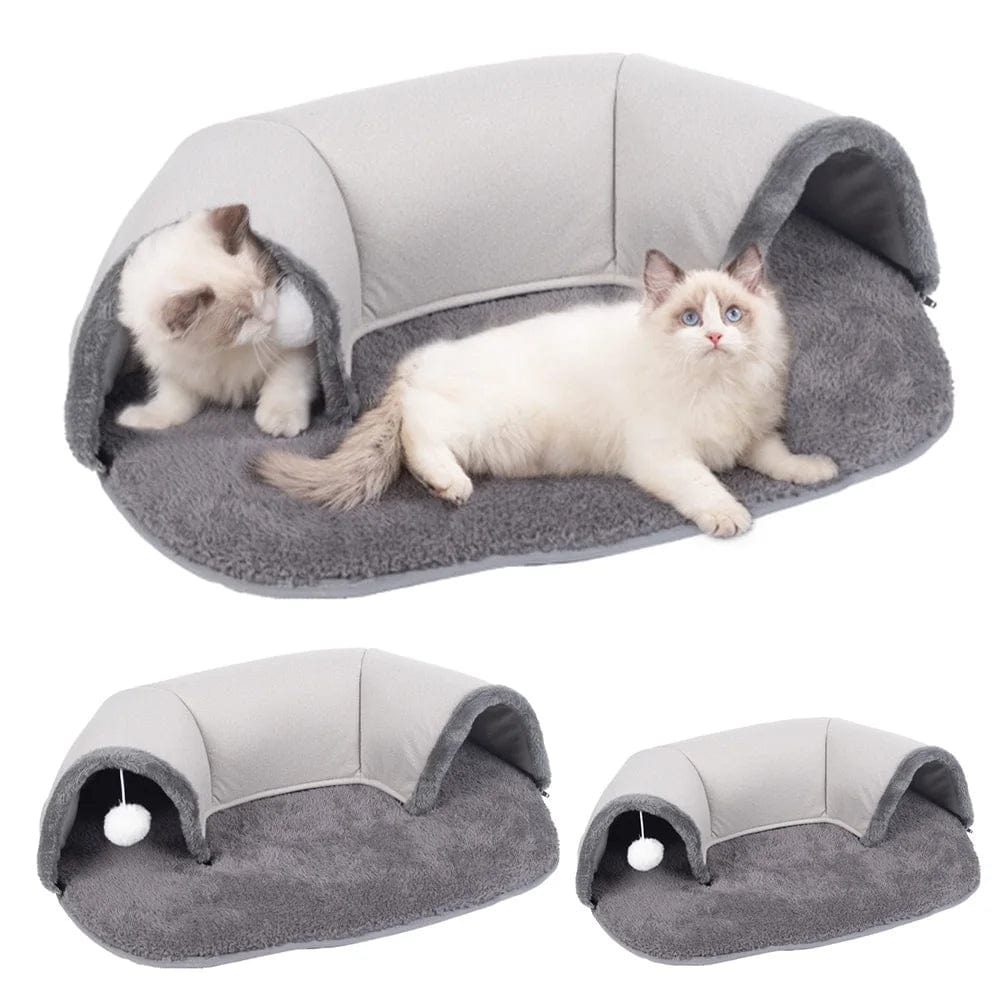 Jouet pour Chat - Tunnel&Bed | HopMyCat S