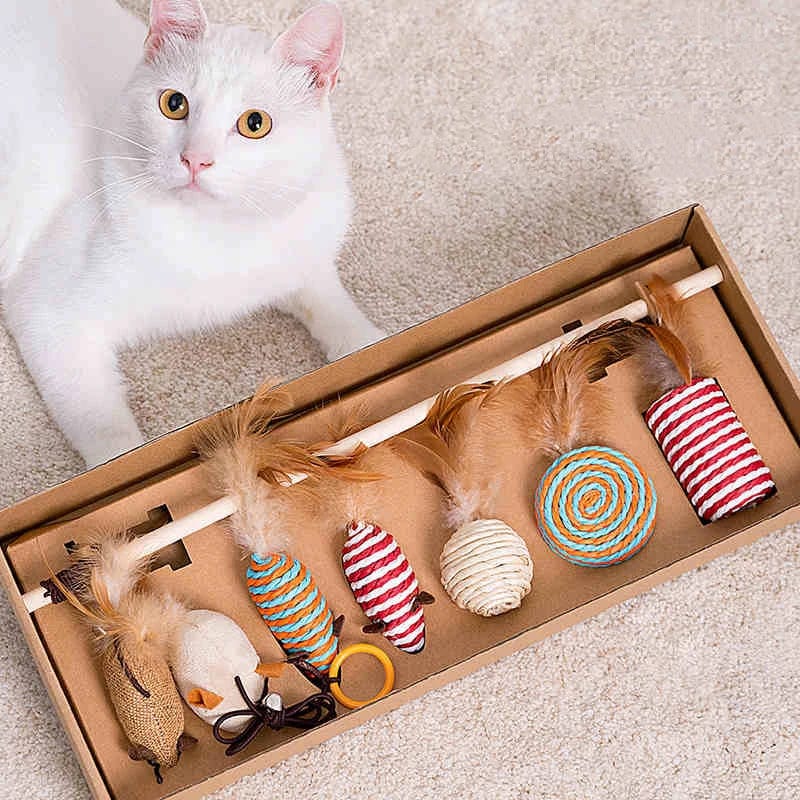 Jouets pour Chat en Coffret | HopMyCat