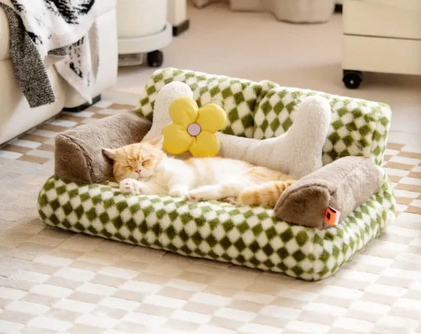 Panier pour Chat confortable style Retro | HopMyCat