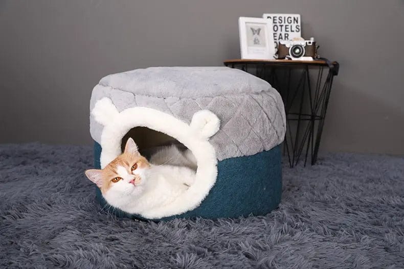 Panier pour chat transformable en niche | HopMyCat