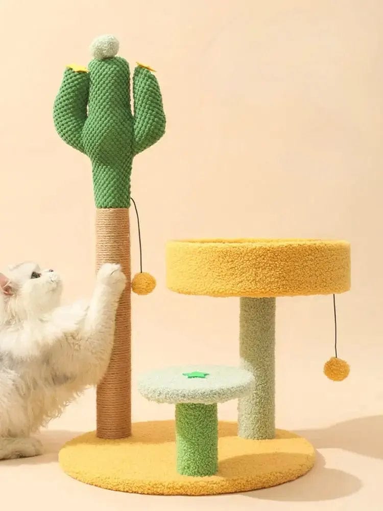 Petit Arbre à Chat Cactus | HopMyCat