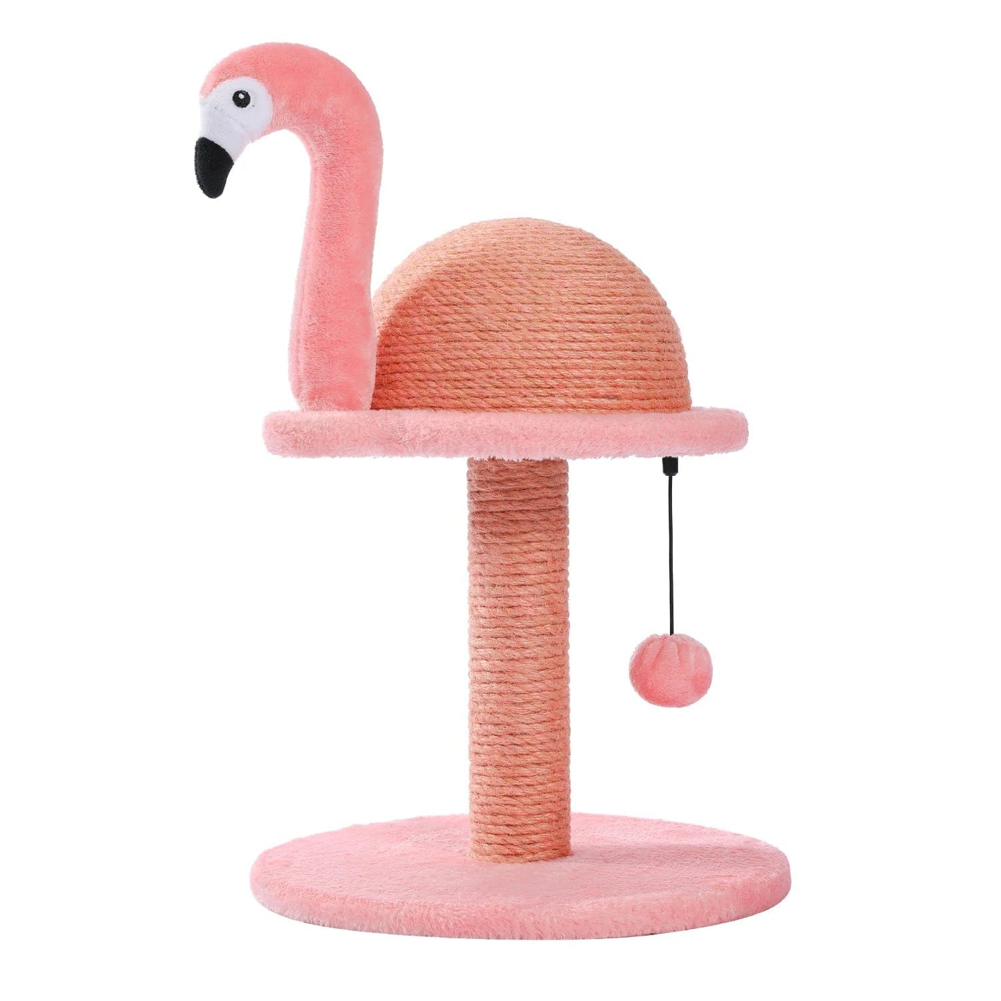 Petit Arbre à Chat et Griffoir pour Chat - Collection Flamand Rose | HopMyCat