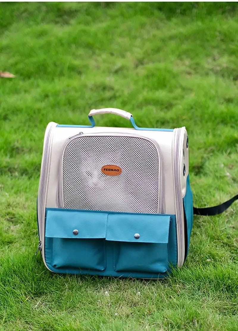 Sac à dos pliable et ventilé pour chat | HopMyCat