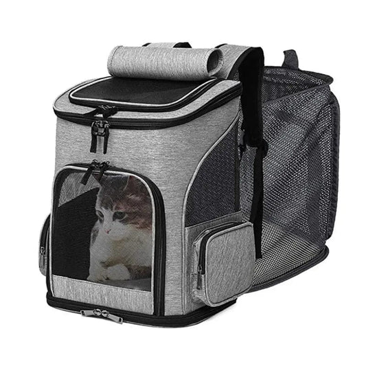 Sac de Transport pour Chat Extensible | HopMyCat