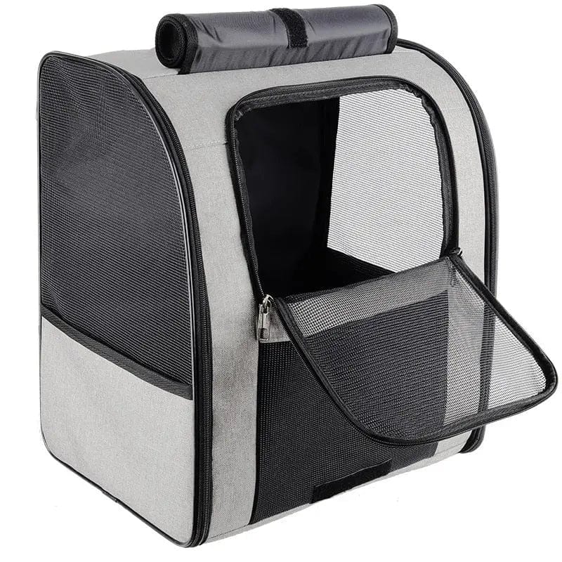 Sac de Transport pour Chat | HopMyCat Gris