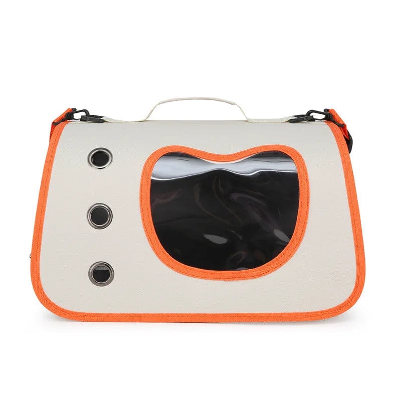 Sac de Transport pour Chat Moderne | HopMyCat Orange