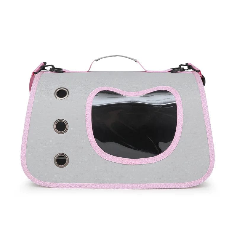 Sac de Transport pour Chat Moderne | HopMyCat Rose