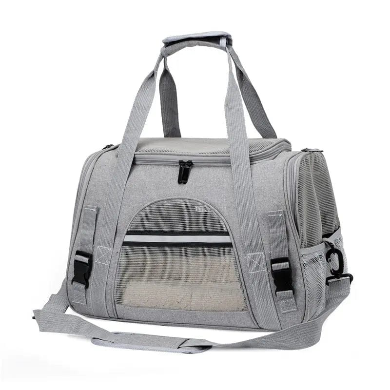 Sac de Transport pour Chat Multifonction| HopMyCat Gris