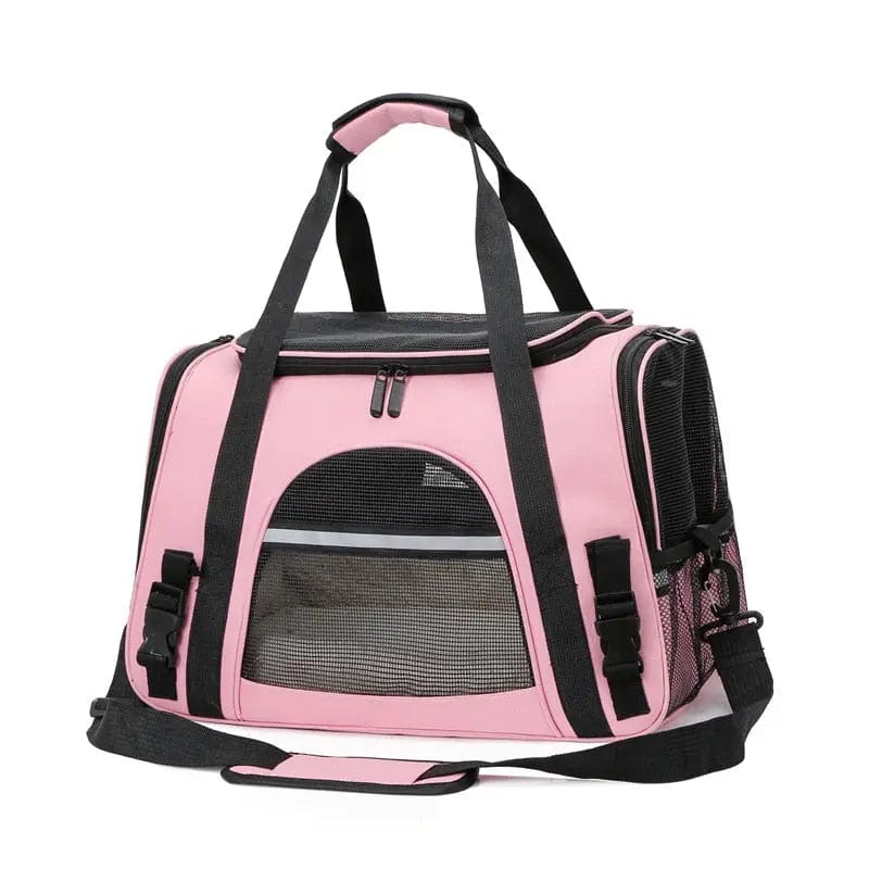 Sac de Transport pour Chat Multifonction| HopMyCat Rose