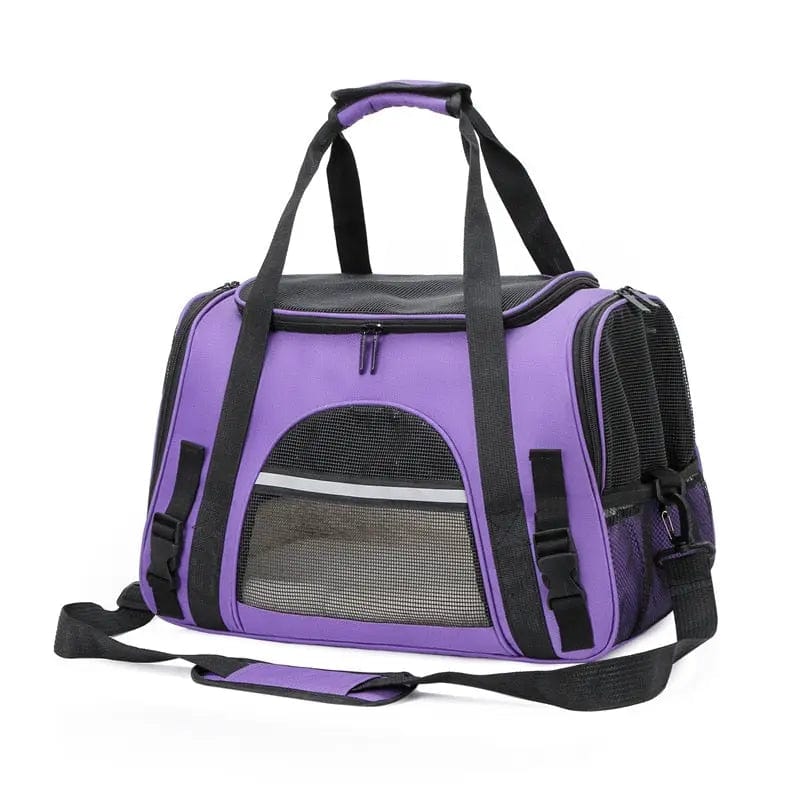 Sac de Transport pour Chat Multifonction| HopMyCat Violet